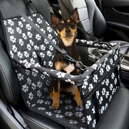 Dog Car Seat For Small Medium Pet, Portable Cat Puppy Rabbit Seat Travel Booster